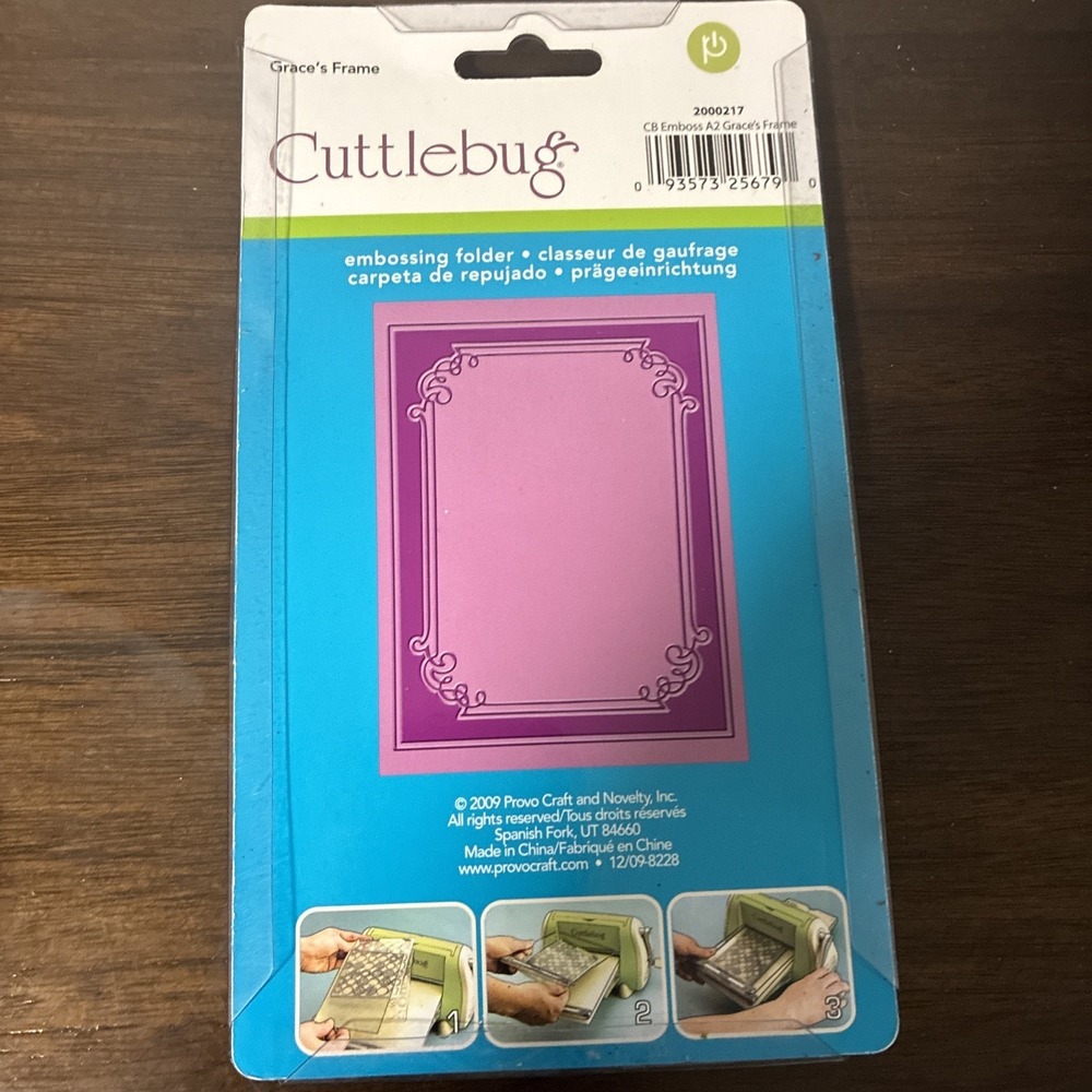 Cuttlebug‎ Graces Embossng Folder